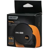  Рулетка Home Series Black HT8519 5м х 19мм, эксклюзивный дизайн, корпус - высококачественный софттач пластик