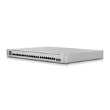 Ubiquiti Switch Enterprise 24 PoE Layer 3, PoE switch with (12) 2.5GbE, 802.3at PoE+ RJ45 ports, (12) GbE, 802.3at PoE+ RJ45 ports, and (2) 10G SFP+ ports.