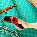 Инфракрасный пирометр (термометр) с цветным дисплеем Deli DL333380A -30…380°C