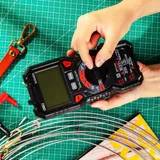  Многофункциональный цифровой мультиметр Deli DL334303 напряж. 0-1000В, сила тока 0,02-10А, сопр. до 60 МОм, ЖК-дисплей