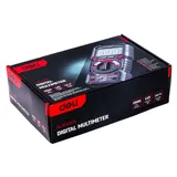  Многофункциональный цифровой мультиметр Deli DL334303 напряж. 0-1000В, сила тока 0,02-10А, сопр. до 60 МОм, ЖК-дисплей