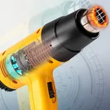 Фен технический Deli DL391201 (2000Вт, рабочая температура 400/600 град.)