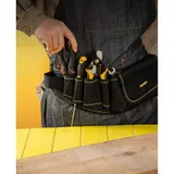 Пояс монтажника со сквозными карманами Deli DL5864 600 x 145 x 50 мм, 8+1 карманов, ткань Оксфорд 600D