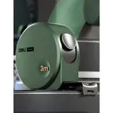  Рулетка Home Series Green HT8316L 3м х 16мм, эксклюзивный дизайн, корпус - высококачественный софттач пластик