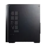 AGOS TG (120x120x25 black fan at rear; Tempered glass appearance design; Support up to E-ATX; Compatible with ATX PSU; 4mm Tempered Glass; USB3.0*1 + USB2.0*2 +HD AUDIO)