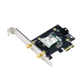 Адаптер беспроводной связи (Wi-Fi) ASUS PCE-AXE5400 WiFi 6E Bluetooth 5.2 2402+2402+574Mbps 6GHz/5GHz/2.4GHz (90IG07I0-ME0B10)