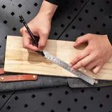  Линейка стальная Deli DL8020Y 200мм нержавеющая сталь