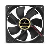 Вентилятор Exegate Вентилятор ExeGate ExtraPower EP12025SM (EX283395RUS) 120x120x25 мм, Sleeve bearing (подшипник скольжения), Molex, 1800RPM, 25dBA
