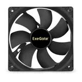 Вентилятор Exegate Вентилятор ExeGate ExtraPower EP12025SM (EX283395RUS) 120x120x25 мм, Sleeve bearing (подшипник скольжения), Molex, 1800RPM, 25dBA