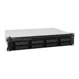 Система хранения данных Synology 2U QC2.2GHzCPU/4Gb(32)/RAID0,1,5,6,10/upto 8 hot plug HDDs SATA(3,5',2,5')(upto 12 with RX418)/2xUSB3.2/1eSATA/iSCSI/4xGbE(+1Expslot)/2xIPcam/norail repl RS1219+(analog GSEP300800RPC-8U52)