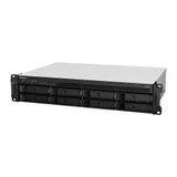 Система хранения данных Synology 2U QC2.2GHzCPU/4Gb(32)/RAID0,1,5,6,10/upto 8 hot plug HDDs SATA(3,5',2,5')(upto 12 with RX418)/2xUSB3.2/1eSATA/iSCSI/4xGbE(+1Expslot)/2xIPcam/norail repl RS1219+(analog GSEP300800RPC-8U52)