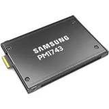 Твердотельный накопитель Samsung Enterprise SSD, 2.5"(SFF/U.2), PM1743, 1920GB, NVMe PCIe Gen5 1x4, R14000/W3000Mb/s, IOPS(R4K) 2000K/150K, MTBF 2,5M, 1DWPD/5Y, TBW 3504TB, OEM