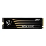 Твёрдотельный накопитель M.2 MSI SSD SPATIUM M480 PRO 1TB M.2 2280 PCle 4.0 NVMe R7400/W6000MB/s 3D NAND TLC MTBF 1.5M 750000/1000000 IOPS 700TBW buffered