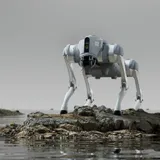 Бионический четырехопорный робот бренда Unitree модели Go2 версии Pro