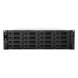 Система хранения данных Synology (Rack3U) 8C2,1Ghz/16Gb (64)/RAID0,1,10,5,6/upto16HP HDDs SATA(3,5'or2,5')upto 40 with 2xRX1217(RP)/2xUSB/4xGE+2x10GE/2xPCIe/iSCSI/2xIPcam(upto90)/2xRPS/no rail/1YW' repl RS4017xs+