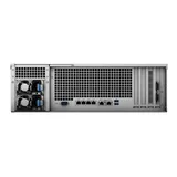 Система хранения данных Synology (Rack3U) 8C2,1Ghz/16Gb (64)/RAID0,1,10,5,6/upto16HP HDDs SATA(3,5'or2,5')upto 40 with 2xRX1217(RP)/2xUSB/4xGE+2x10GE/2xPCIe/iSCSI/2xIPcam(upto90)/2xRPS/no rail/1YW' repl RS4017xs+