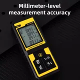 Лазерный дальномер Deli DL331040B  Диапазон измерения 0,05~50м, точность измерения ±3мм