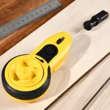  Шнур разметочный отбивочный автоматический Deli DL23 элевационный, диапазон высоты 0,45-1,2м, резьба 5/8", чехол в комплекте