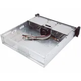 Корпус Chenbro 2U RM24100-L2, BK CC1012,LOW PROFILE REAR WINDOW,W/TWO DOOR+FAN+PS2 PSU BKT,SINGLE(CHENBRO,SR/SK) (RM24100H01*13054)