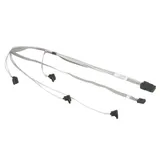Кабель SuperMicro CBL-0278L Internal, 64cm Mini-SAS (SFF-8087) to 4x SATA RA 64/54/44/34cm, PBF