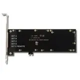 Панель для установки резервного питания Broadcom LSI BBU-BRACKET-05 (LSI00291 / L5-25376-00 / L5-25376-00A ) панель для установки BBU07, BBU08, BBU09, CVM01, CVM02, CVPM02, CVPM05 в PCI-слот (для контроллеров серий MegaRAID 9260, 9271, 9361, 9380, 9460, 9