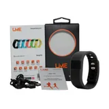 Фитнес-браслет Lime Lime 102 black Шагомер, Подсчет калорий, Часы, Будильник, Черный ремешок (550113)