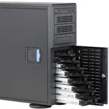 Корпус SuperMicro CSE-743T-665B 4U/Tower, 665 W, 2x 5.25" Peripheral Drive Bay, 8x 3.5" Hot-swap HDD bays, black