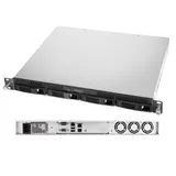 Корпус Chenbro 1U (RM14204T3-250) 4x 3.5/2.5 HDD, MiniITX MB, PSU 250W