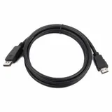 Кабель DisplayPort-HDMI Cablexpert CC-DP-HDMI-6, 20M/19M, 1.8м, черный, экран, пакет (082082) {100}