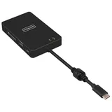 Аксессуары Speed Dragon Type C multi-Interface HUB (FG-CHPDC3ALR-1MB-BU01) Type C to 3xUSB 3.0, 1xType C with PD, 1xHDMI, 1xSD/TF slot, 1xRJ45 GLan OEM {100}