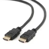 Кабель HDMI Cablexpert CC-HDMI4-15, 4.5м, v2.0, 19M/19M, черный, позол.разъемы, экран, пакет