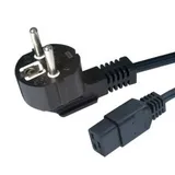 Кабель питания для UPC Cablexpert PC-186-C19, 1.8м, Schuko-С19, 16А, Сечение провода: 1,5 мм2, черный, с заземлением {50}