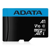 Карта памяти ADATA microSDXC 256GB ADATA Premier Memory Card AUSDX256GUICL10A1-RA1 UHS-I Class 10/V10 A1, 100/25 MB/s, AUSDX256GUICL10A1-RA1 Adapter, -25°C + 85°C, RTL (466266)