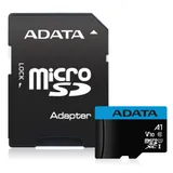 Карта памяти ADATA microSDXC 256GB ADATA Premier Memory Card AUSDX256GUICL10A1-RA1 UHS-I Class 10/V10 A1, 100/25 MB/s, AUSDX256GUICL10A1-RA1 Adapter, -25°C + 85°C, RTL (466266)