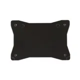 Аксессуары Khadas Heavy Metal Plate For DIY Case, with Khadas LOGO, Black, CNC Carving, KCS-MP-001