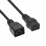 Кабель питания для UPS Cablexpert PC-189-C19, 1.8м, С19 - C20, 16А, черный, с заземлением (079945) {50}