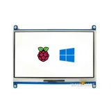 Модуль дисплея ACD18-RA418 Waveshare 7" резистивный сенсорный дисплей без корпуса, 1024*600 IPS матрица, вход HDMI, питание по USB, для Raspberry Pi