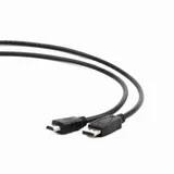 Кабель DisplayPort-HDMI Cablexpert CC-DP-HDMI-7.5M, 20M/19M, 7.5м, черный, экран, пакет