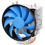 Вентилятор Deepcool GAMMAXX 300 (708124) {24} (Height 135.7mm, 6mm x 3pcs, Fan 120mm, 900;1600RPM ±10%, < 21 dB(A), 4-pin, TDP 130W, Al+Cu, Latch, Socket AMD AM4/Intel LGA1200/115x)
