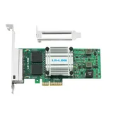 Сетевая карта LR-Link NIC PCIe x4, 4 x 1G, Base-T, Intel I350 chipset (FH+LP)