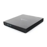 DVD±RW привод Gembird Внешний DVD-USB-02 USB 2.0 пластик, черный (099240)