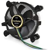 Вентилятор Exegate Кулер ExeGate EE97379 (Al, LGA775/1150/1151/1155/1156/1200, TDP 65W, Fan 92mm, 2400RPM, Hydro bearing, 4pin, 23db, 175г, на защелках, с термопастой, Retail box) (116481)