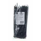 Аксессуары Cablexpert Стяжки NYT-200x3.6B пластиковые 200 мм х 3.6 мм, чёрные (100 шт.)  (798534) {200}