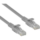 Кабель Exegate Патч-корд  UTP-RJ45-RJ45-5e-3M-GY, UTP, cat.5e, 3м, серый