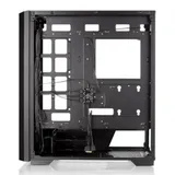 AGOS MS4 (mesh at front; 4*120x120x25 ARGB fan at front & rear); Tempered glass appearance design; Support up to E-ATX; Compatible with ATX PSU; 4mm Tempered Glass; USB3.0*1 + USB2.0*2 +HD AUDIO)