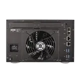 Платформа СХД Infortrend EonStor GSe Pro 200 5bay, High IOPS Solution, desktop cloud-integrated unified storage, including: Intel D1517, 2x4GB, 2x 10GbE SFP+, 2x 1GbE, 2x USB 3.1 Gen2, 2x USB 3.0, 2x host board slot(s), 1xPSU and 5x drive trays