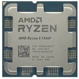 Центральный Процессор AMD RYZEN 5 7500F BOX (Raphael, 5nm, C6/T12, Base 3,70GHz, Turbo 5,00GHz, without graphics, L3 32Mb, TDP 65W, SAM5)