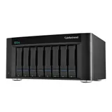 Сетевой накопитель Infortrend GSe Pro 108-C 8bay, supports NAS, SAN, object protocol and Cloud gateway, including Intel Atom 2.4GHz 4C CPU, 1x4GB non-ECC, 4x1GbE(RJ45), 2x USB 2.0, 2x USB 3.0, 1x Host Board slot, 1xPSU and 8 drive trays