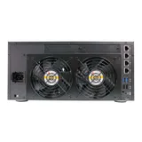 Сетевой накопитель Infortrend GSe Pro 108-C 8bay, supports NAS, SAN, object protocol and Cloud gateway, including Intel Atom 2.4GHz 4C CPU, 1x4GB non-ECC, 4x1GbE(RJ45), 2x USB 2.0, 2x USB 3.0, 1x Host Board slot, 1xPSU and 8 drive trays