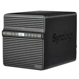 Система хранения данных Synology QC1,1GhzCPU/2GB/RAID0,1,10,5,6/up to 4HDDs SATA(3,5' or 2,5')/2xUSB3.2/2GigEth/iSCSI/2xIPcam(up to 30)/1xPS/1YW repl DS418
